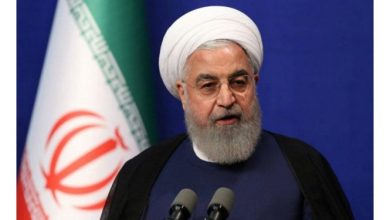 صورة “روحاني” يدعو “بايد” لتصحيح مسار “سياسة” أمريكا