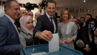 صورة الأسد يصعد بعد تجاهل الغرب للانتخابات