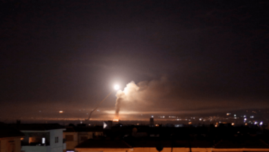 صورة إسرائيل تستهدف مواقع عسكرية في حمص