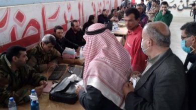 صورة بدء عملية تسوية في محافظة دير الزور