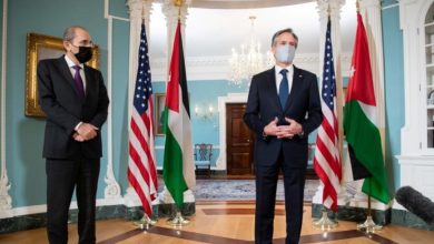 صورة وزير الخارجية الأردني يلتقي نظيره الأميركي والملف السوري على القائمة
