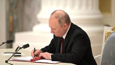 صورة بوتين يمنح الجنسية للأجانب بشرط القتال في صفوفه