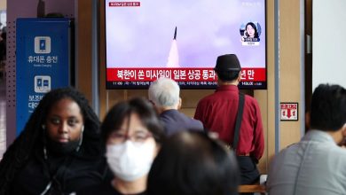 صورة توتر وتبادل للصواريخ استعراضاً للقوة بين كوريا الشمالية وأمريكا