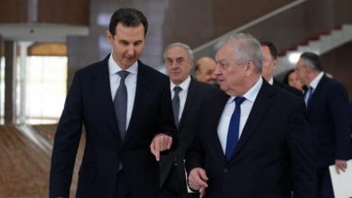صورة الأسد يشترط إنهاء التواجد التركي لبدء التطبيع